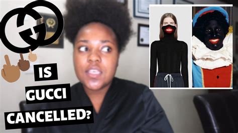 gucci response to black face|Gucci cancelled.